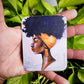 Melanin in Orange Sticker