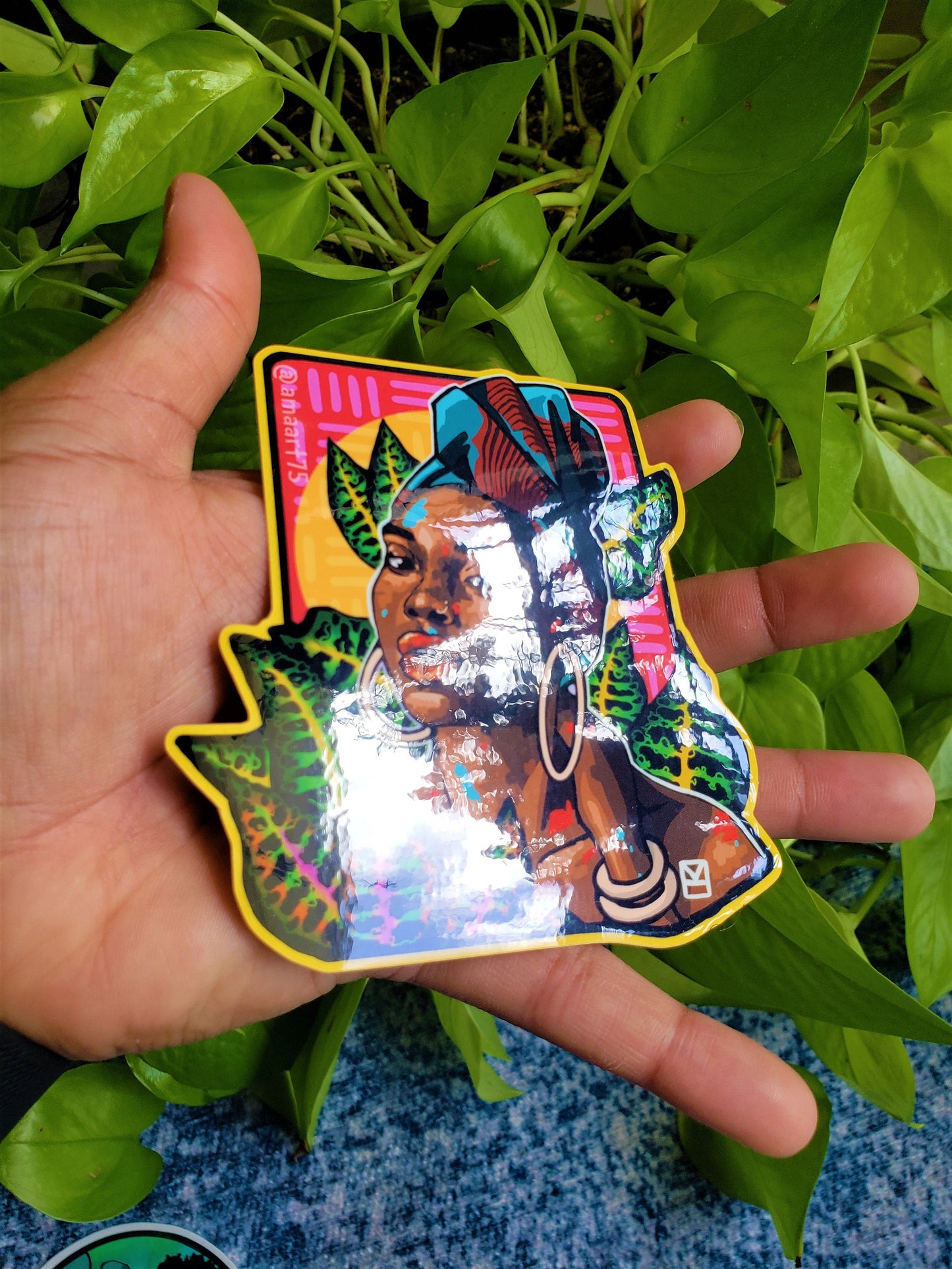Among the Leaves Sticker
