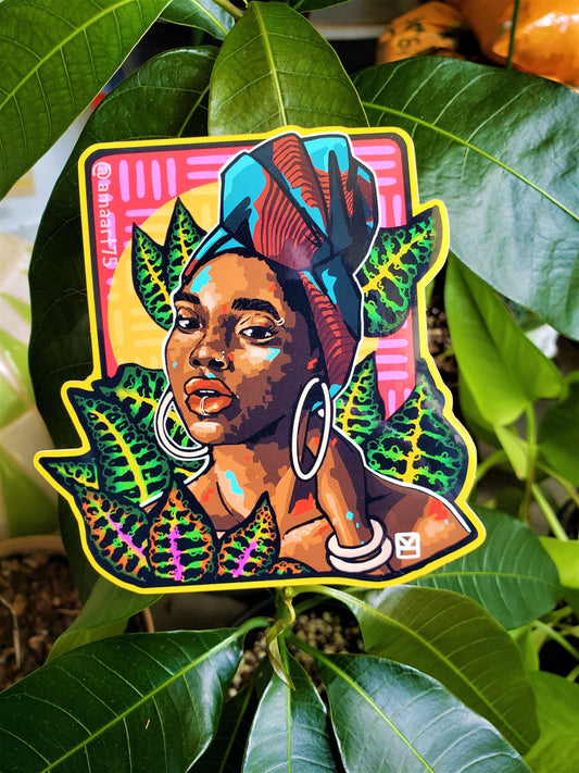 Among the Leaves Sticker