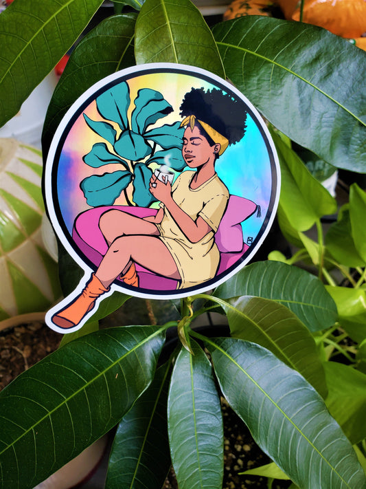 Tea Time Sticker