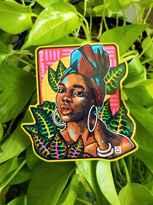 Among the Leaves Sticker
