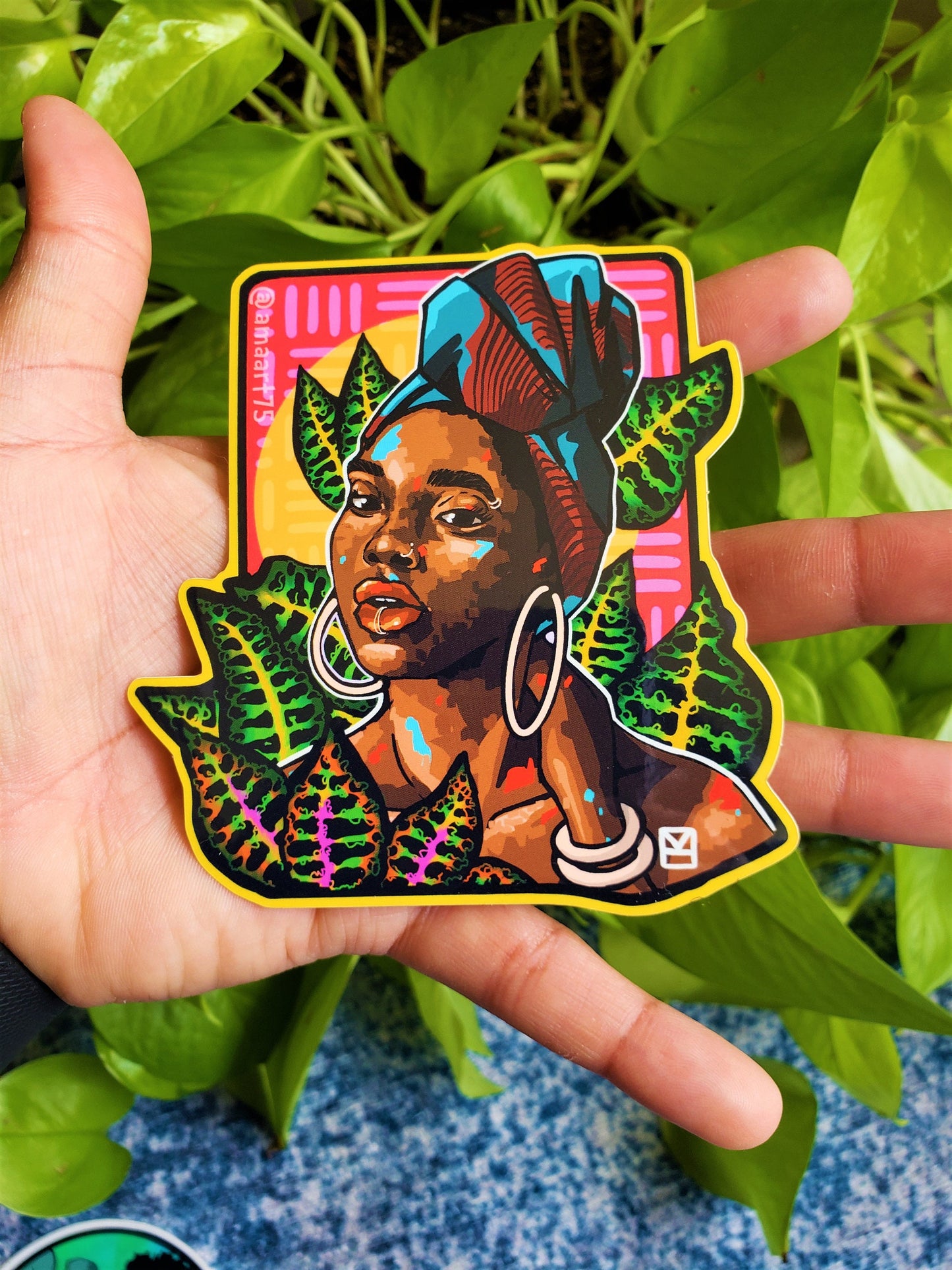 Among the Leaves Sticker